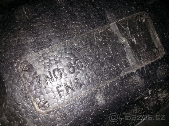 Zadní výztuha nárazníku Sharan 7N 05/10 - - 2