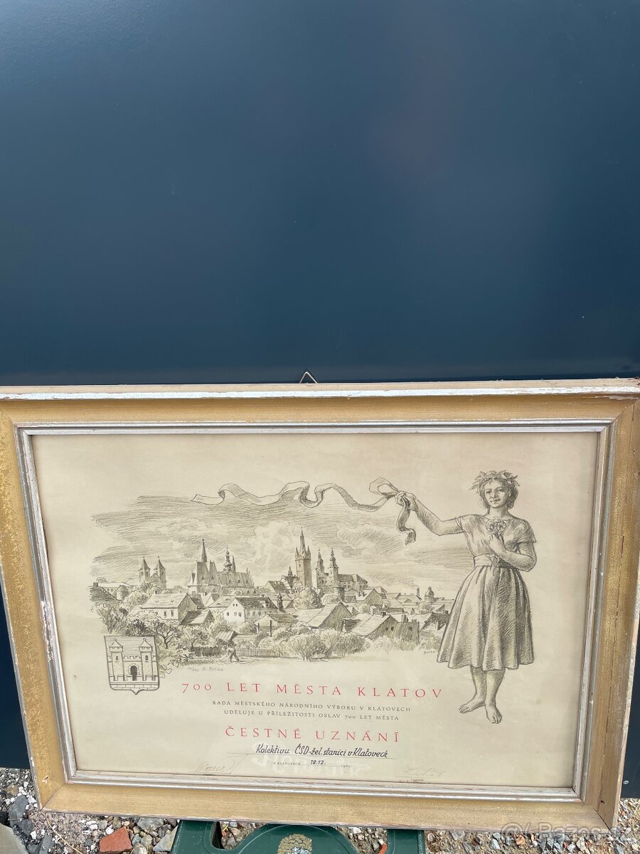 Čestné uznání kolektivu ČD - 2