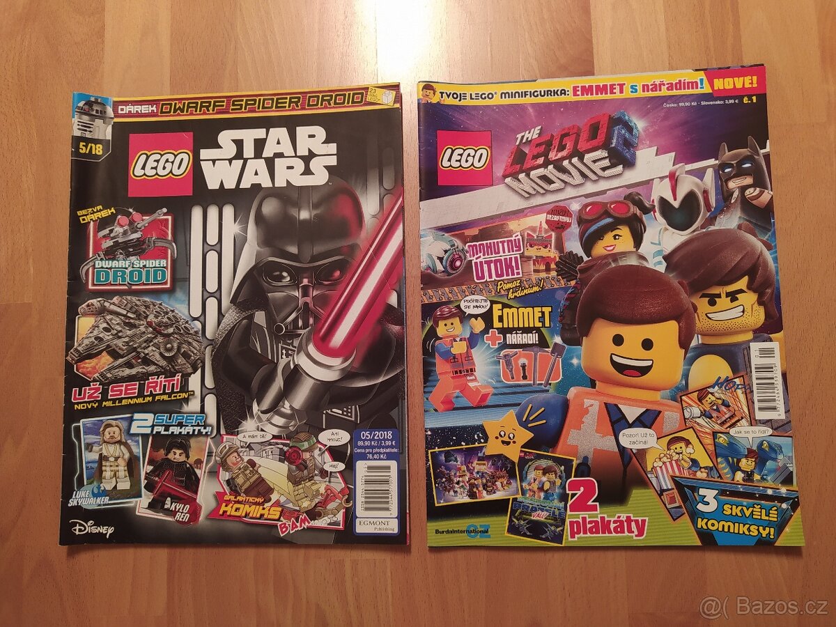 Časopisy Lego - 8 kusů - 2