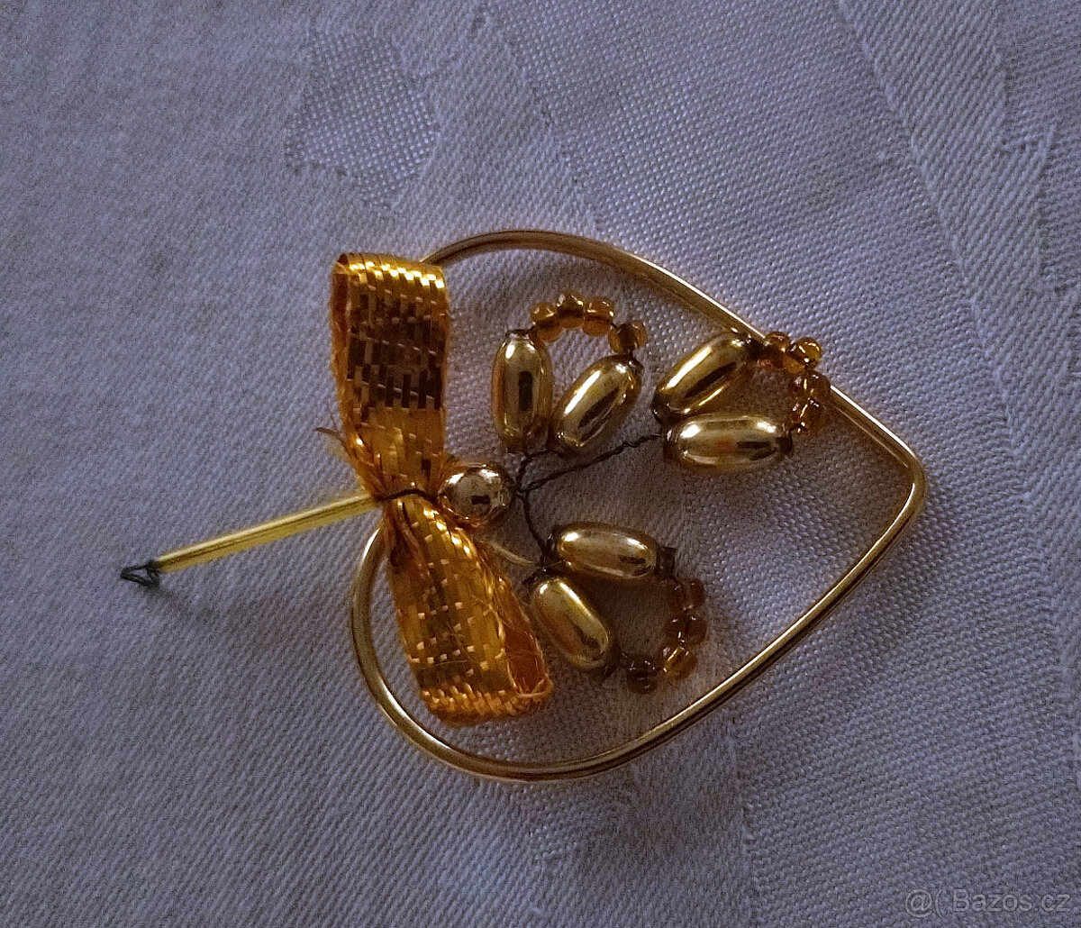 vánoční ozdoby – srdíčka - 2