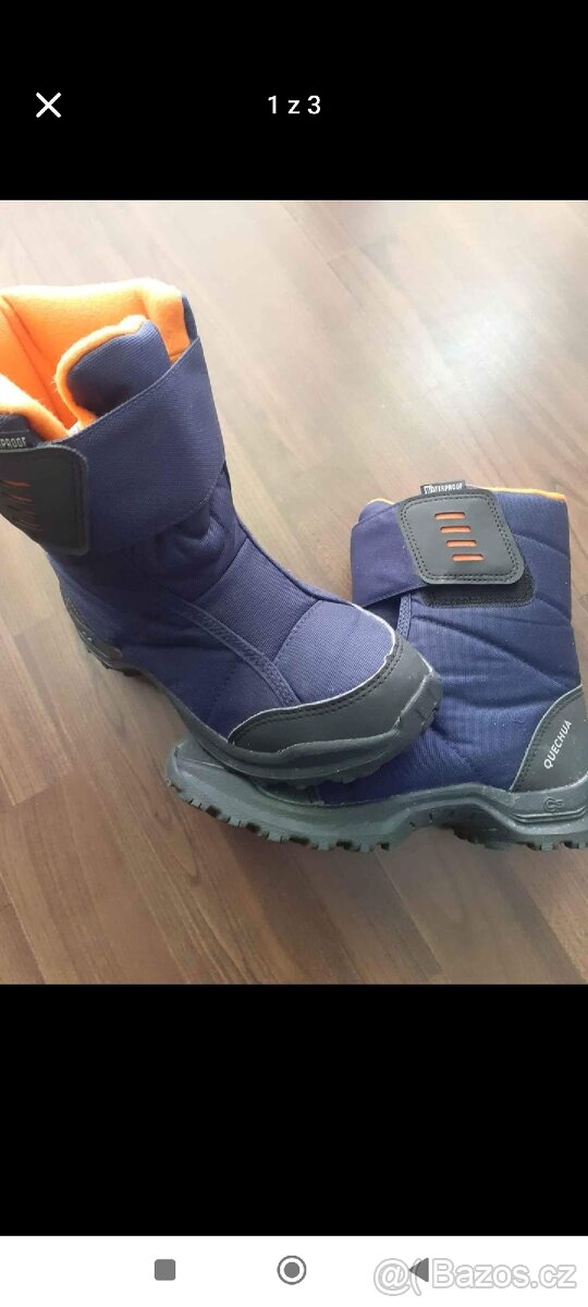 Zimní sněhule QUECHUA vel. 34 - 2