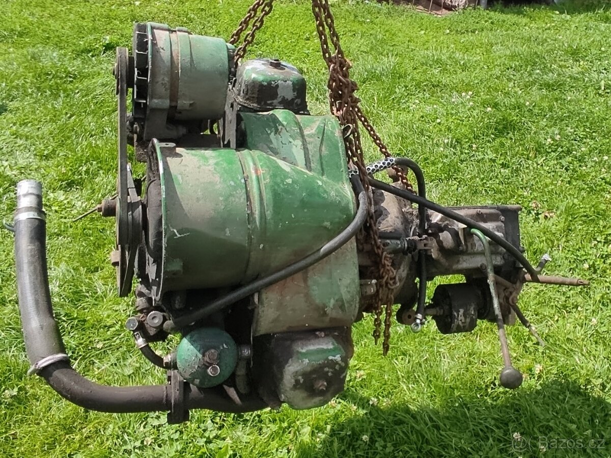 Motor a převodovka Multicar m22 - 2