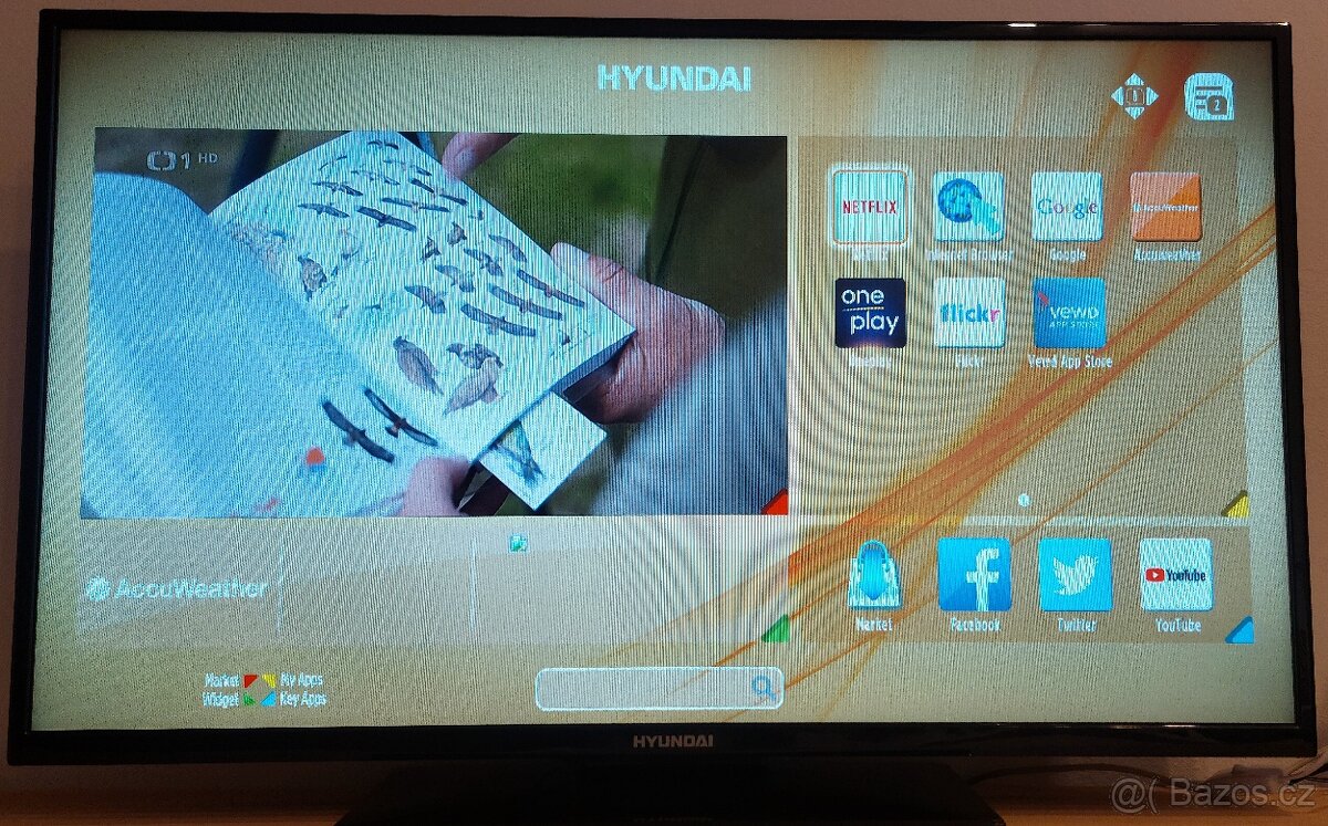 43" Smart Full HD TV Hyundai s tunerem DVB-T2 -TOP stav - 2