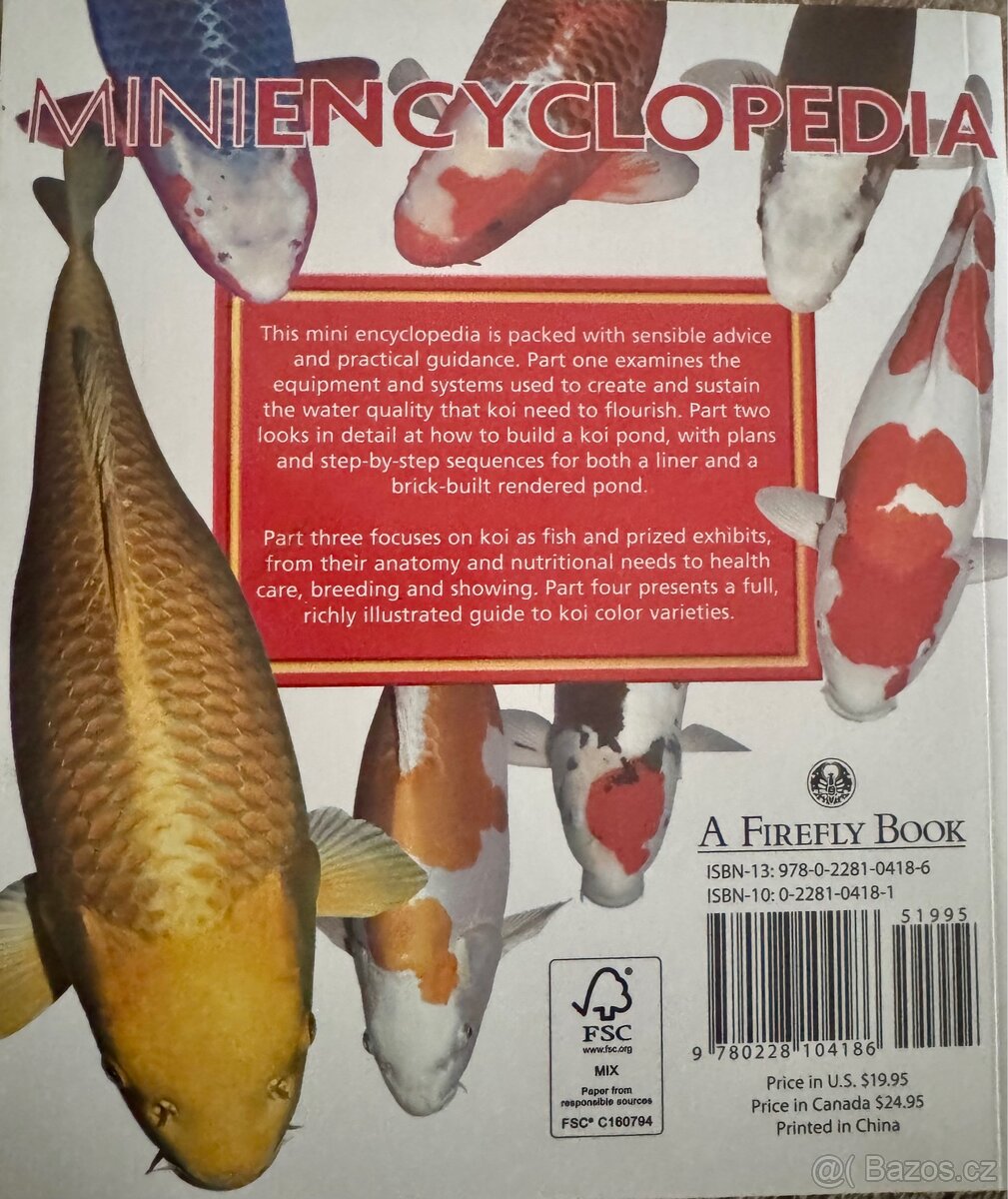 Prodám knihu Mini encyklopedie Keeping KOI - 2