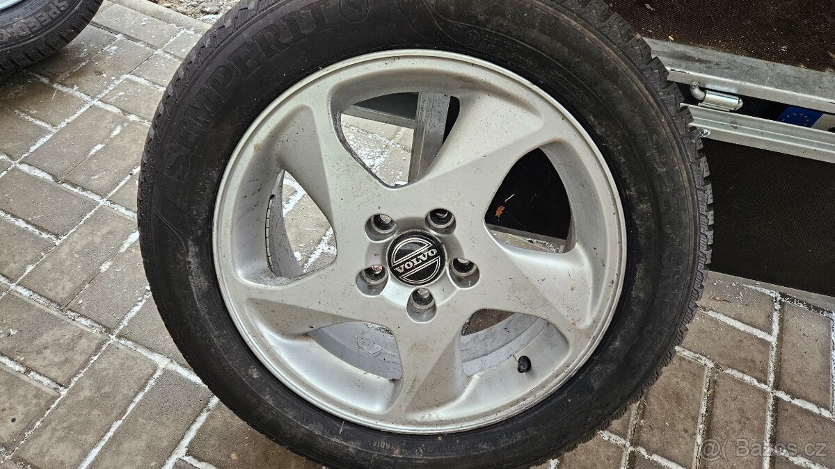 Zimní Sada Alu 5x108 205/55 R16 Volvo V50 C30 S40 V70 S60 - 2