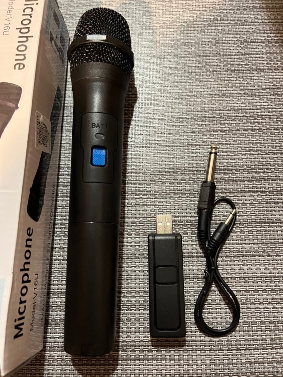 PRODÁM BEZDRÁTOVÝ MIKROFON NOVÝ - 2