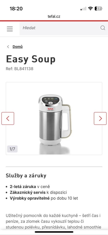 Mixer TEFAL easy soup - 2