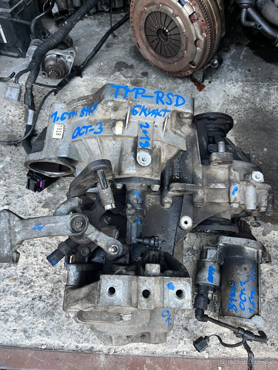 Motor octavia 3 1.6 TDi 81 kw typ-DBK - 2