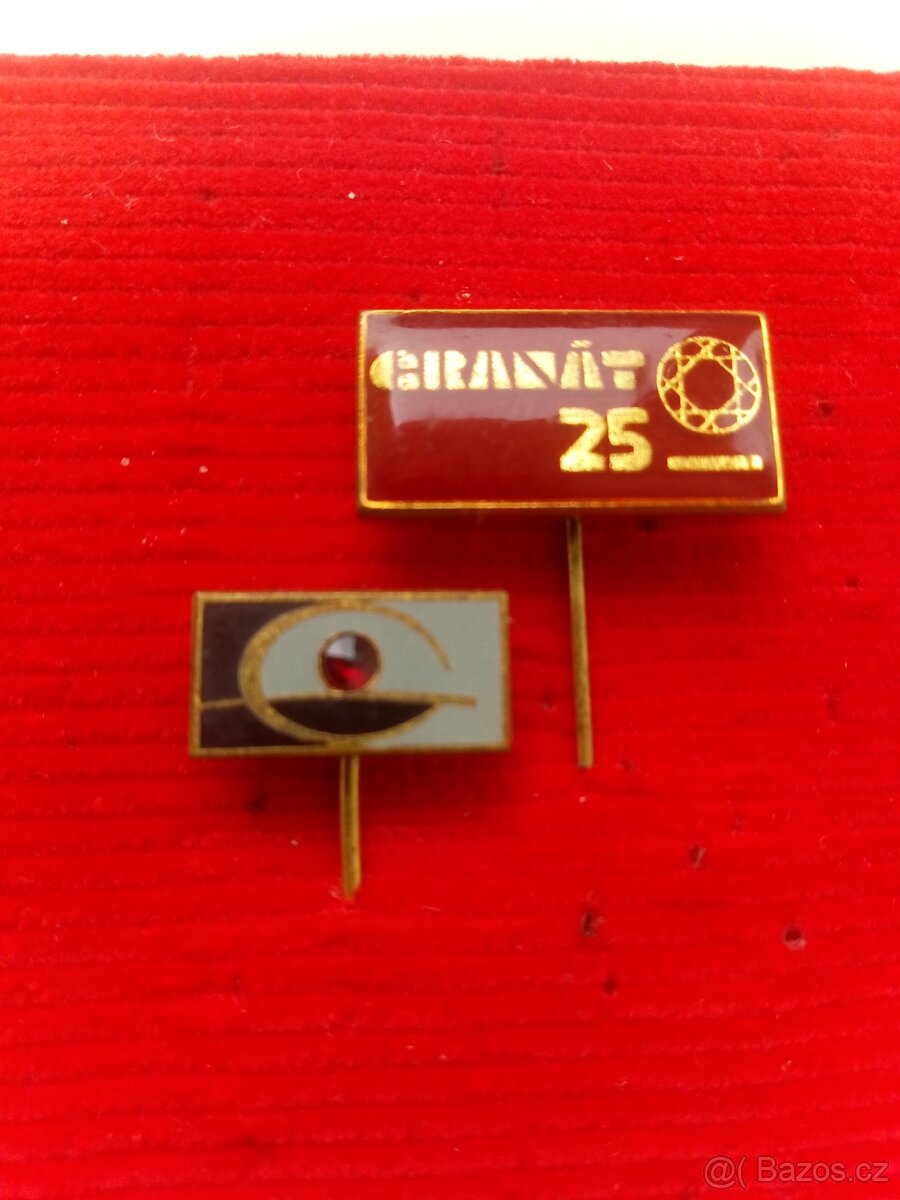 Odznak Granát Turnov d.u.v. - 2