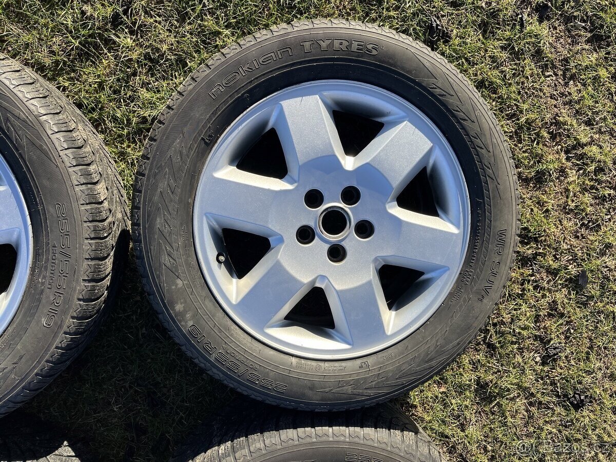 alu kola 5x120 17" + 255/55 R19 - 2