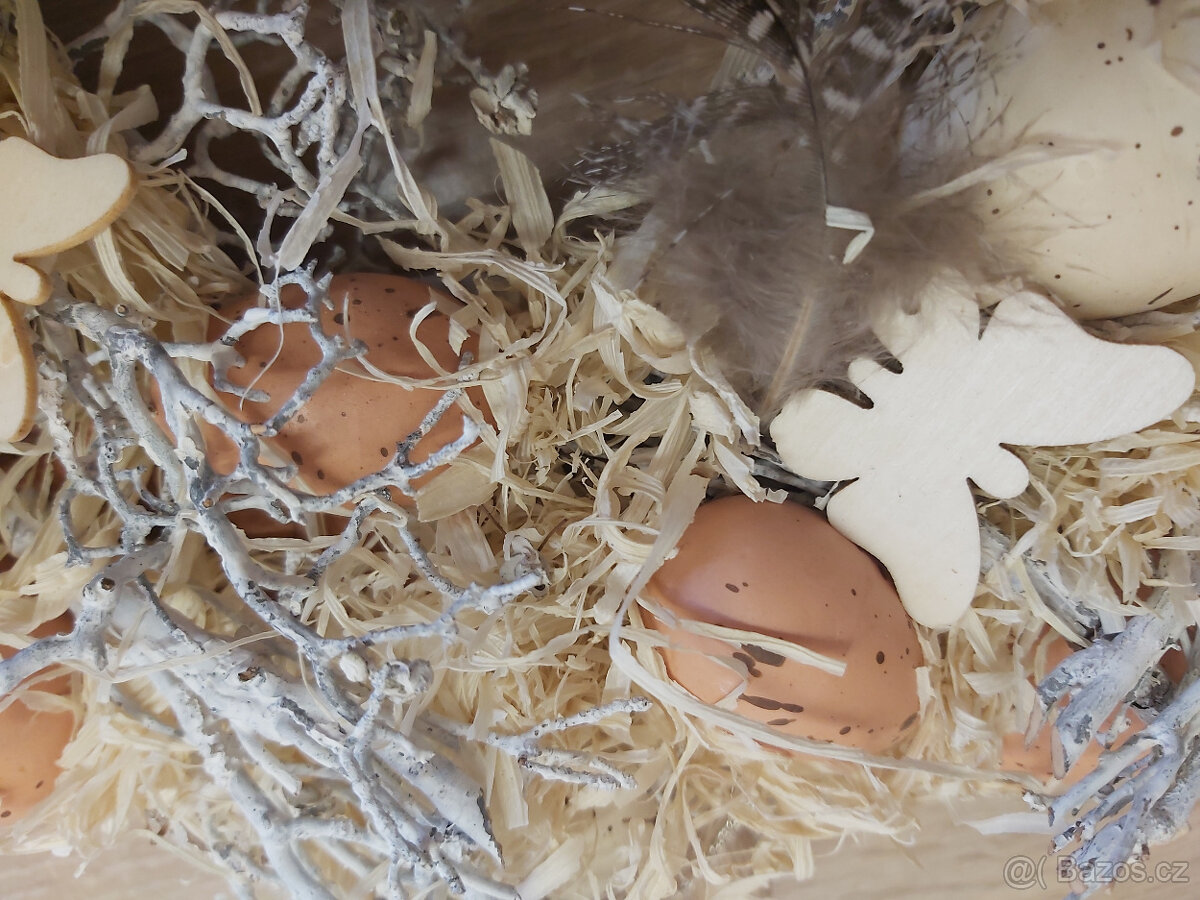 Věnec velikonoční průměr 30 cm - 2