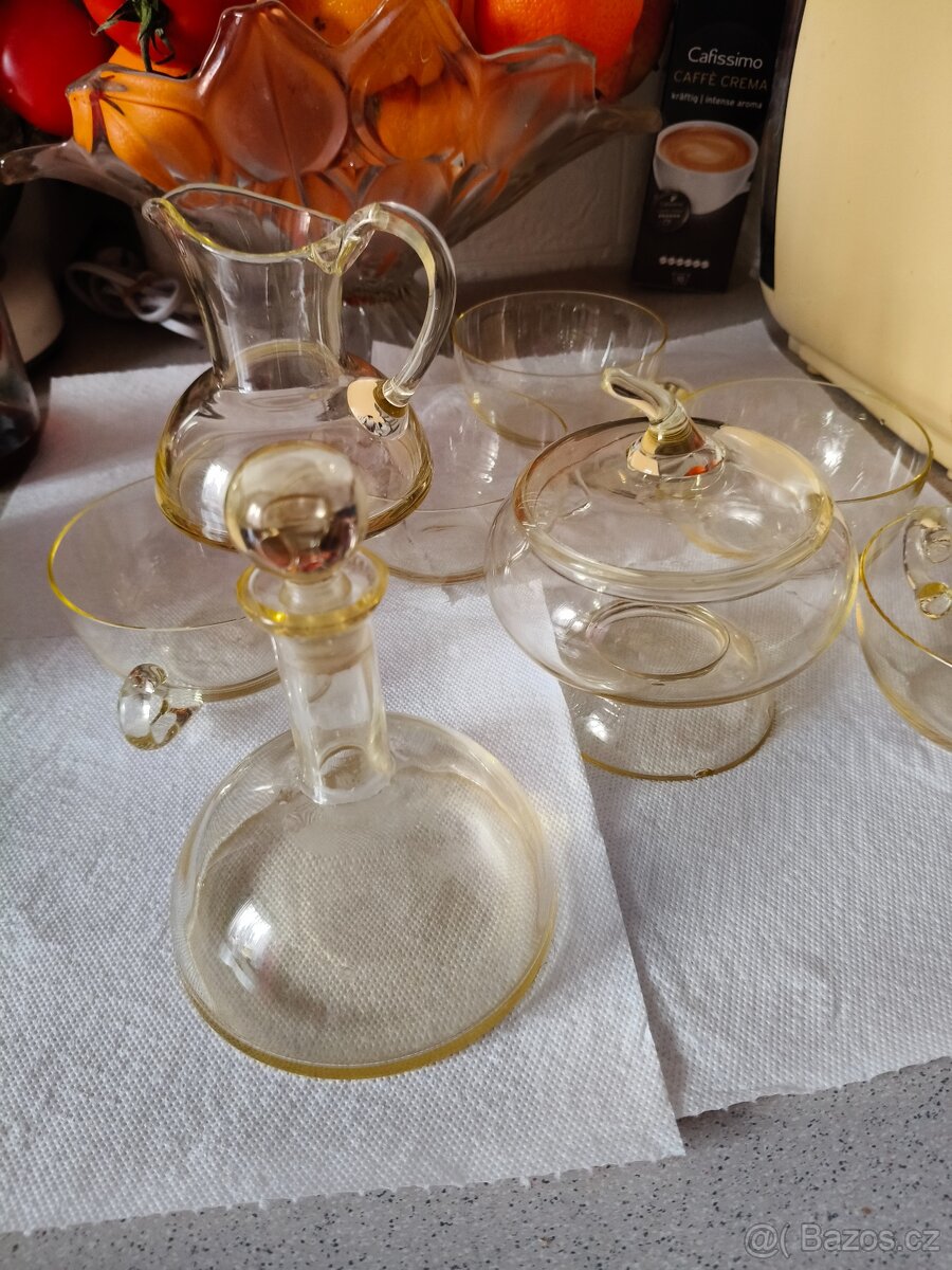Skleněný servis - 2