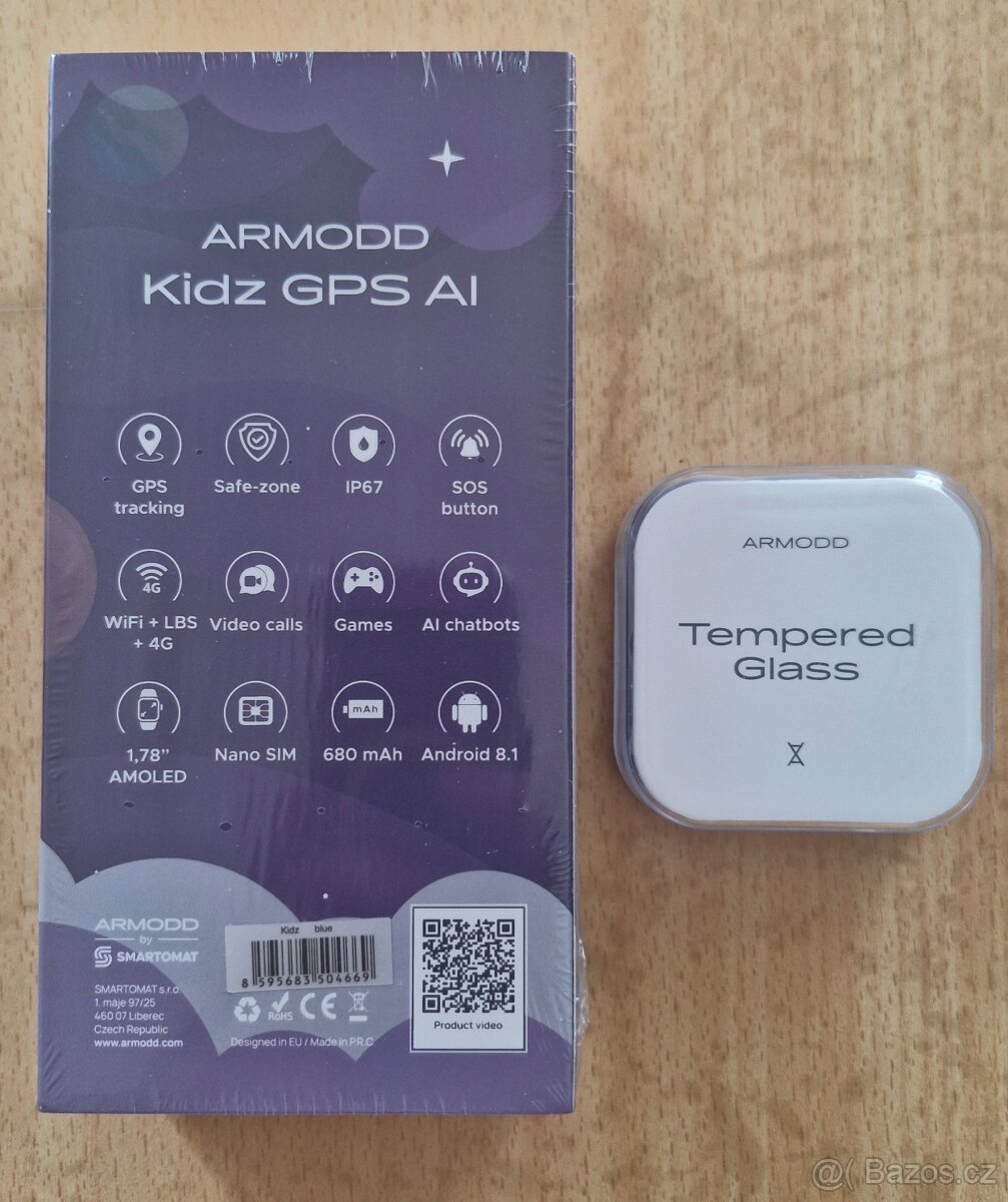 Hodinky dětské Armodd Kidz GPS AI se sklíčkem - 2
