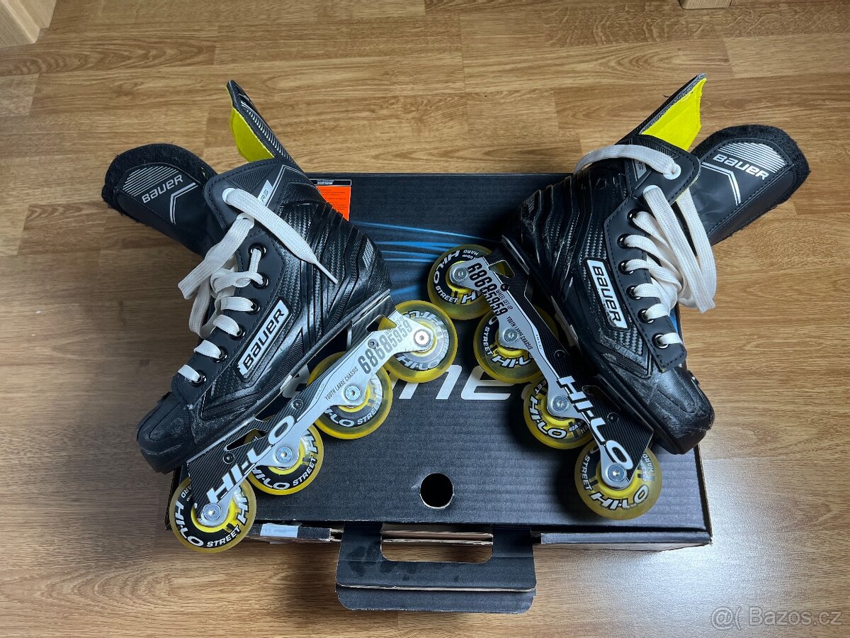 Prodám inline brusle Bauer RS vel.1.0 - 2