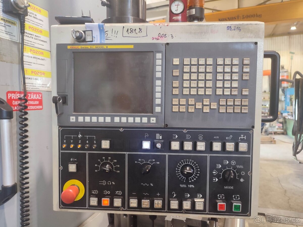 CNC fréza s pevným stolem EUMACH FBE 4000 - 2