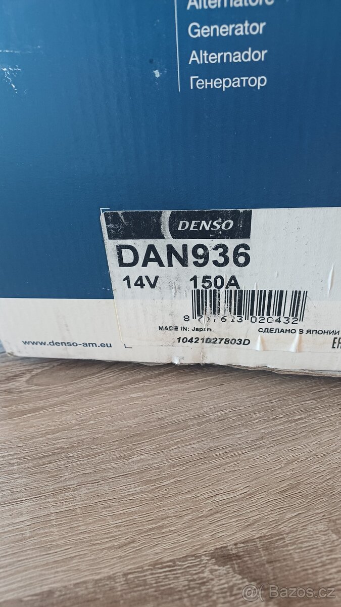 Alternátor DENSO NOVÝ - 2