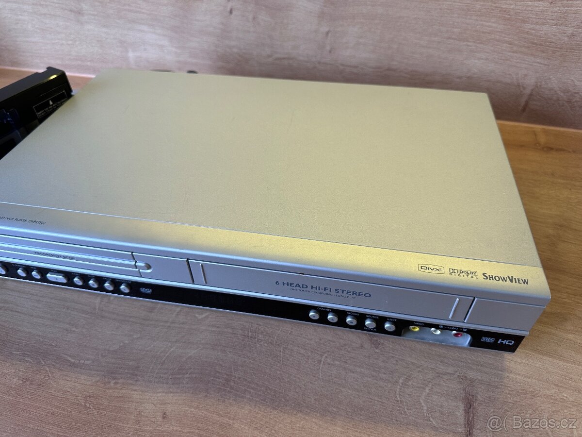 PHILIPS DVP3350V VHS VIDEORECORDER DVD/CD COMBO - 2