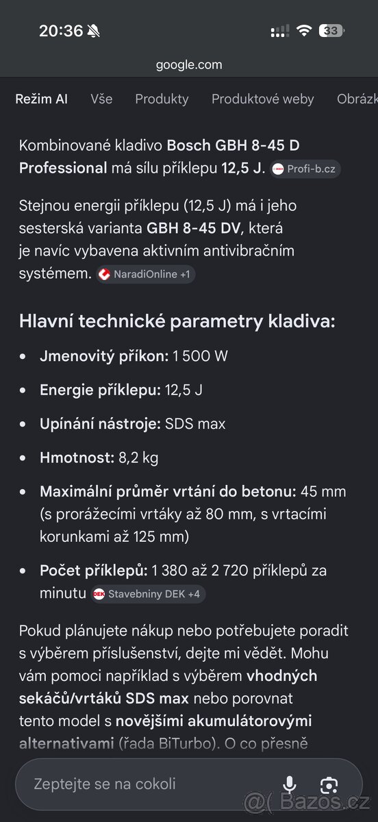 Vrtačka(bourací kladivo) - 2