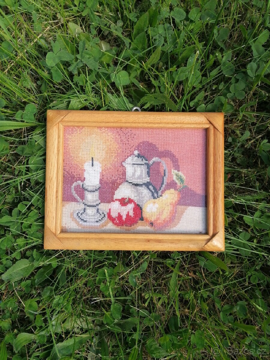 Ručně vyšívaný obrázek - 2