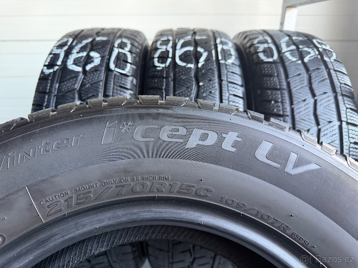 Zimní sada č.868 - Hankook - 215/70/15 Céčka - 2