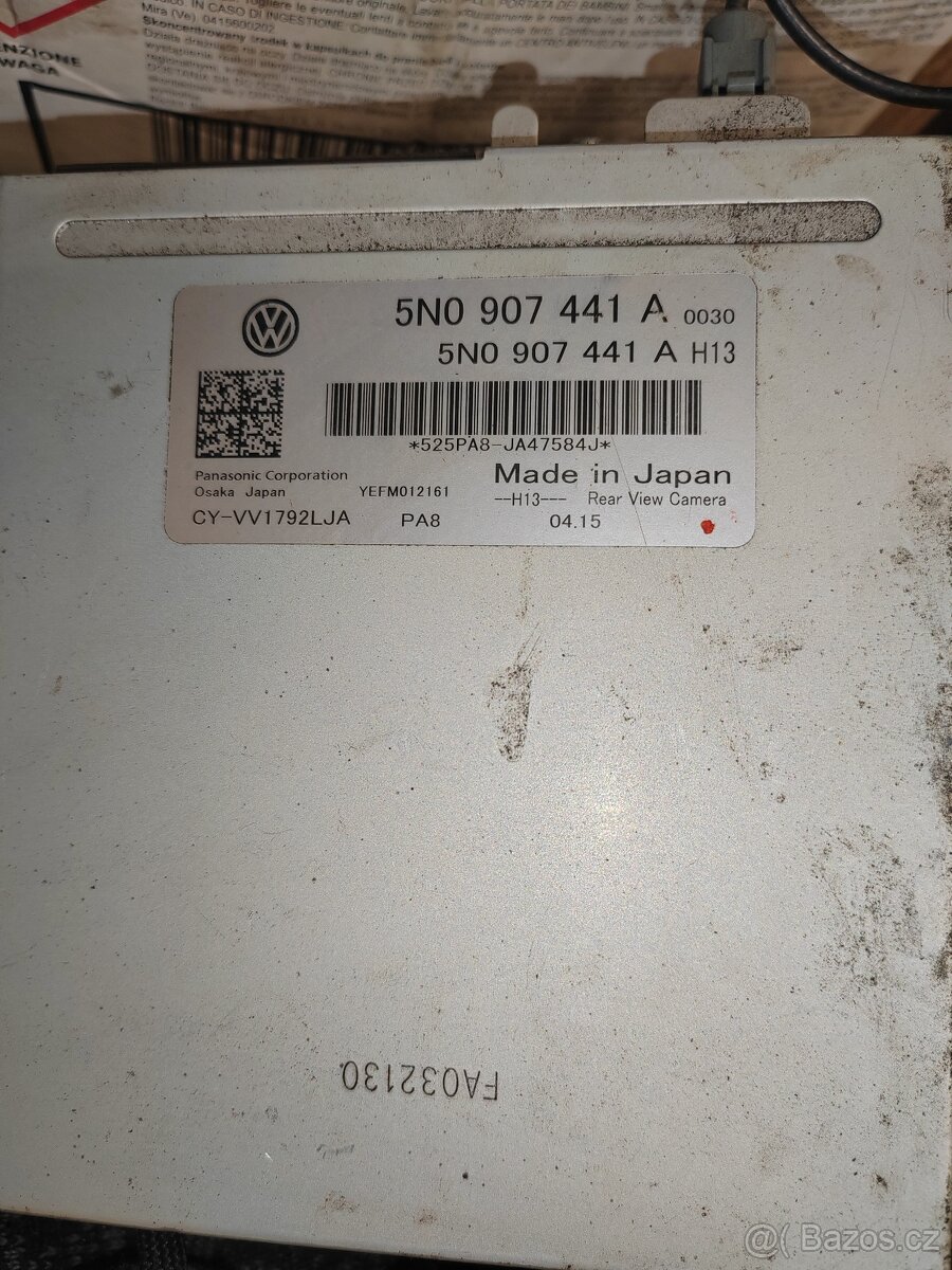 Jednotka kamery 5N0907441A - 2