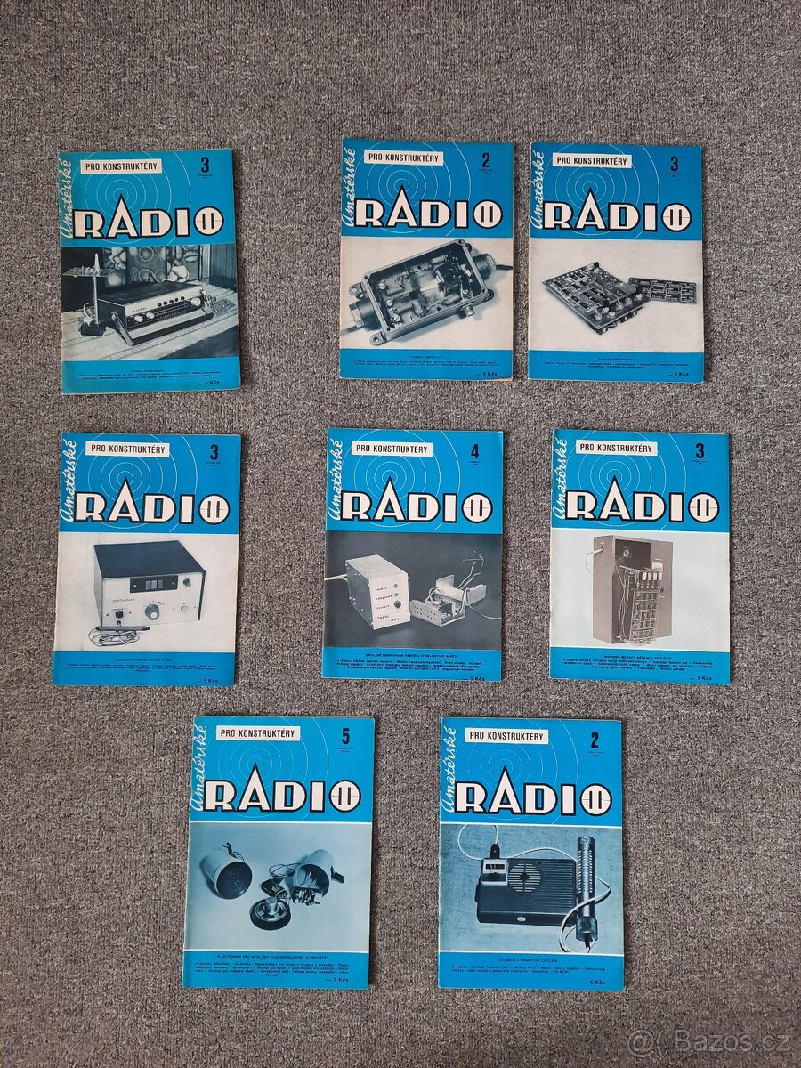 Amatérské rádio pro konstruktéry - modré 1979-1989 - 2