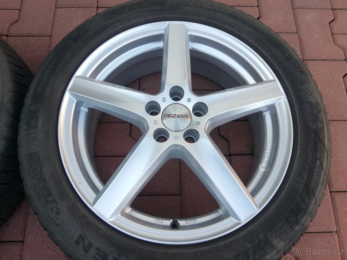 alu Škoda Kamiq,VW T-cross,Seat Arona,zimní 205/55/17 - 2