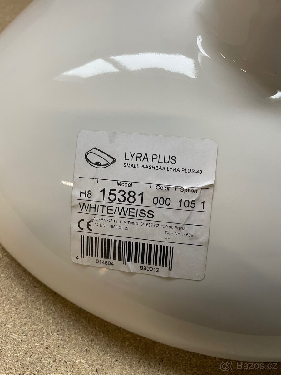 Umyvadlo JIKA LYRA 40x31 - 2