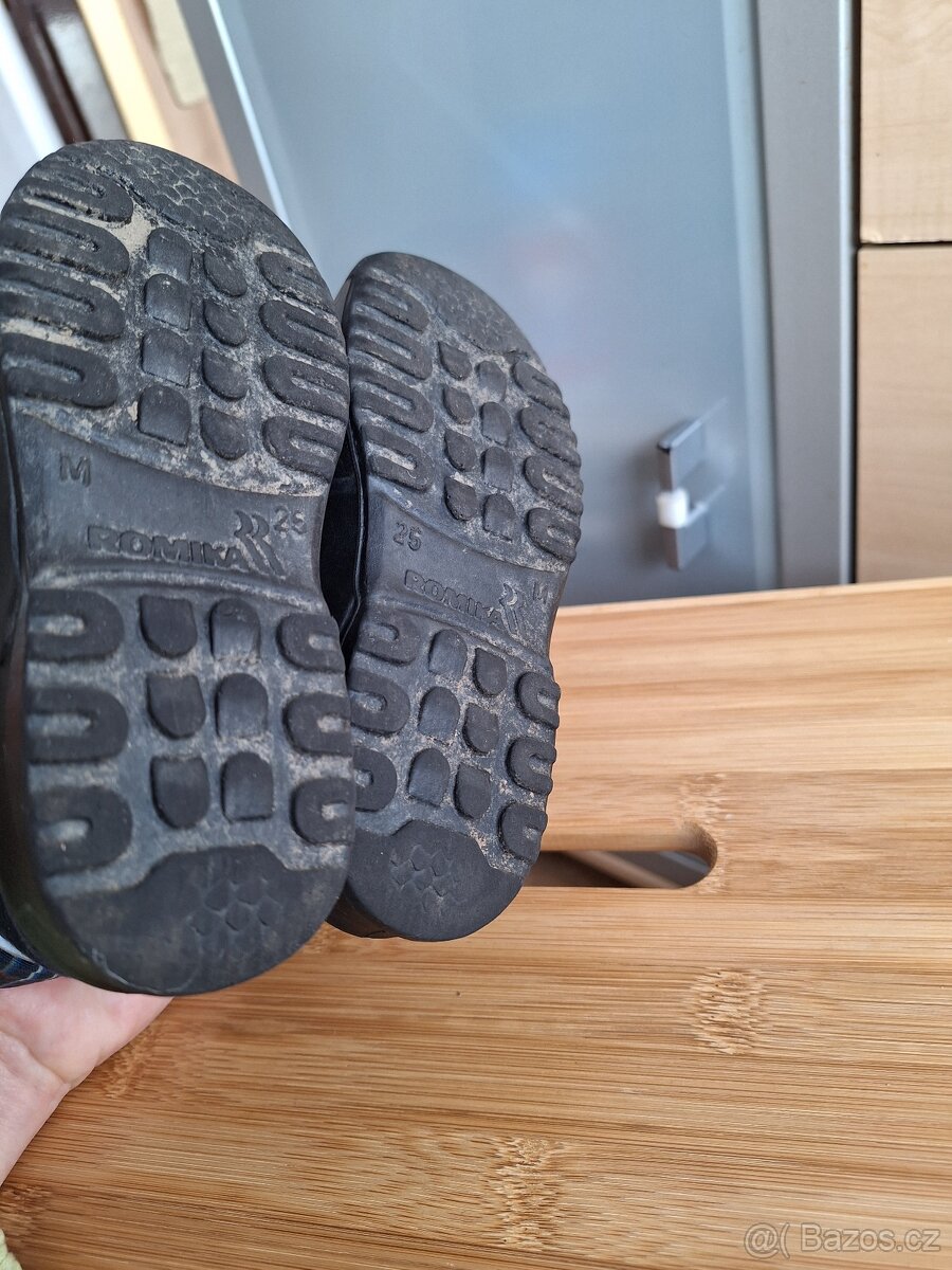 Dětské botičky 25 (na podzim/zimu) - 2