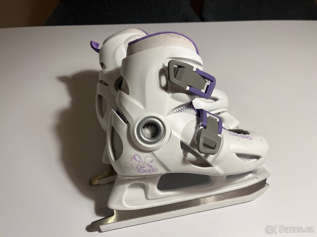 Dívčí lední brusle OXELO 26-28 flexi velikost lok. Prostějov - 2