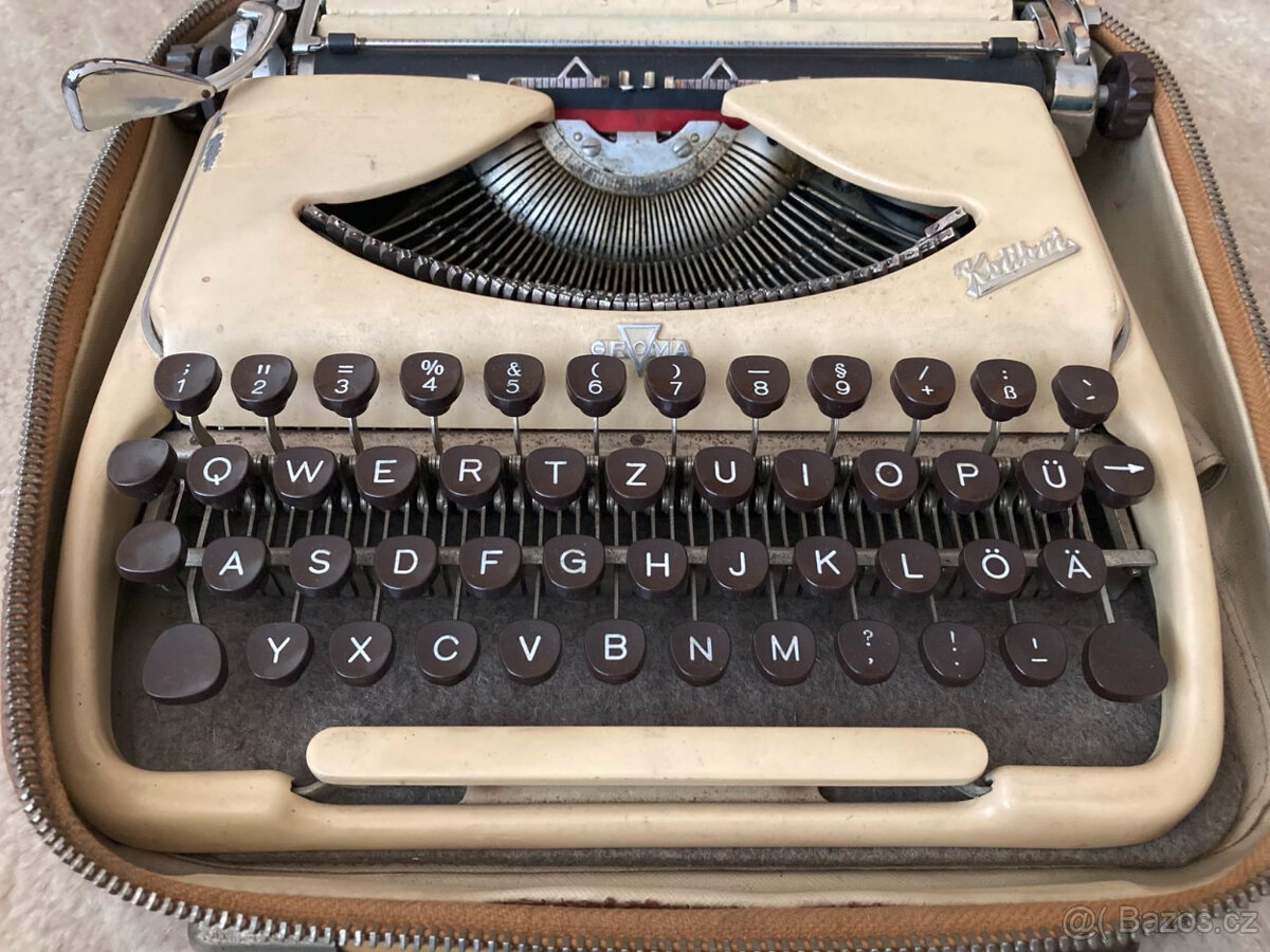 Psací stroj Groma Kolibri - 2