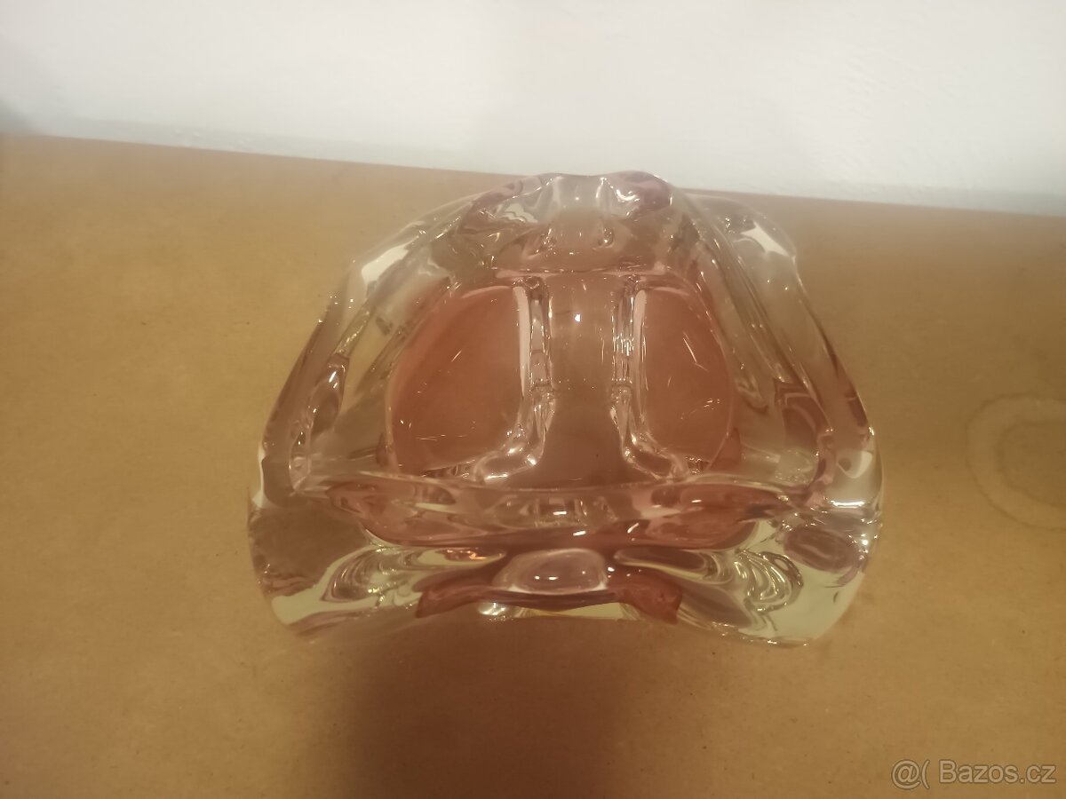 Mísa popelník hutní sklo Hospodka - 2