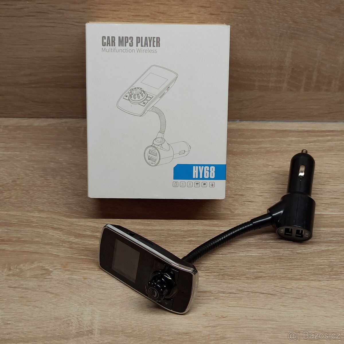 CAR MP3 Player FM TRANSMITTER 3.1A DUAL charger - 2