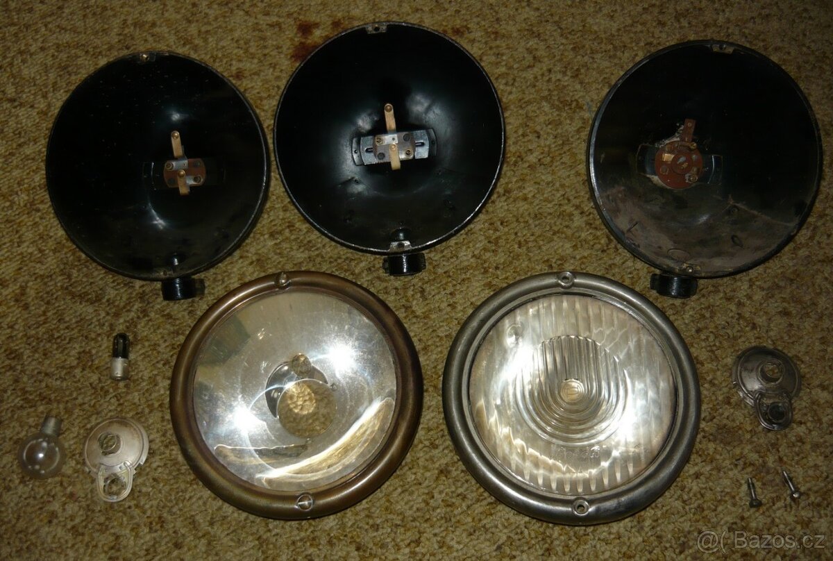 Velká světla Bosch JL200 - Tatra 17/31, 30 Praga Alfa aj. - 2