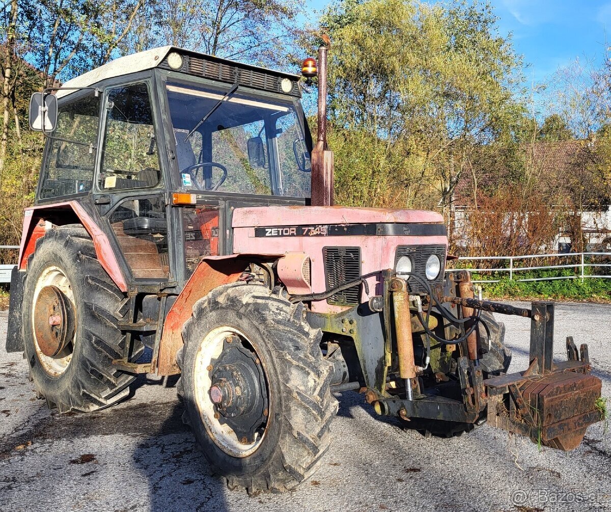 Predam traktor zetor 7745 s TP,ŠPZ - 2