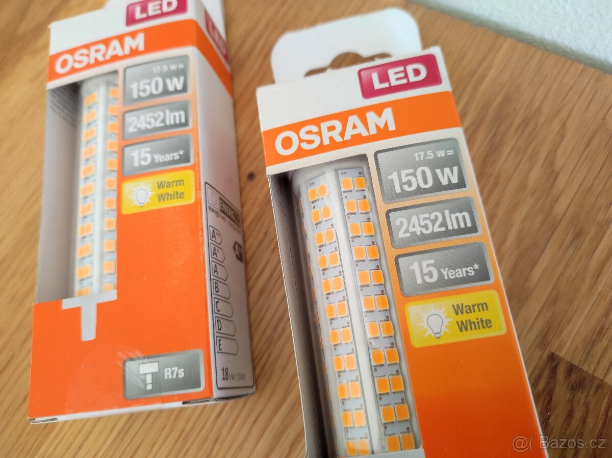 OSRAM LED žárovka R7s 118 mm 17.5W (150W) - 2
