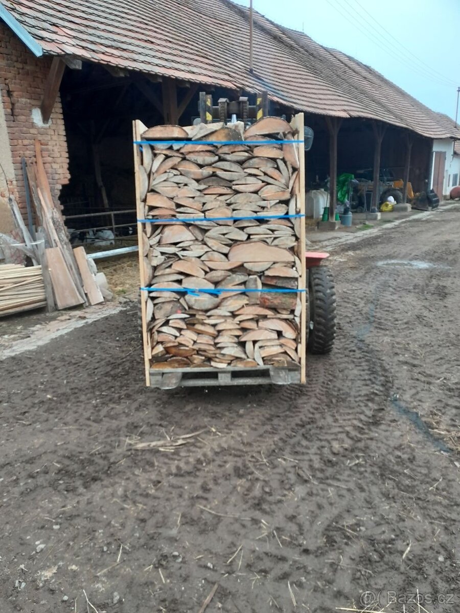 Štípané dřevo, palivo, - 2