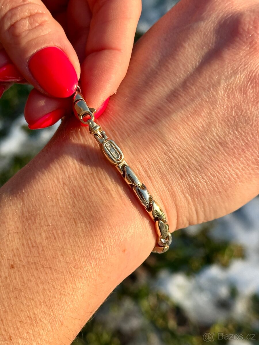 Zlatý náramek 10,36g - 2