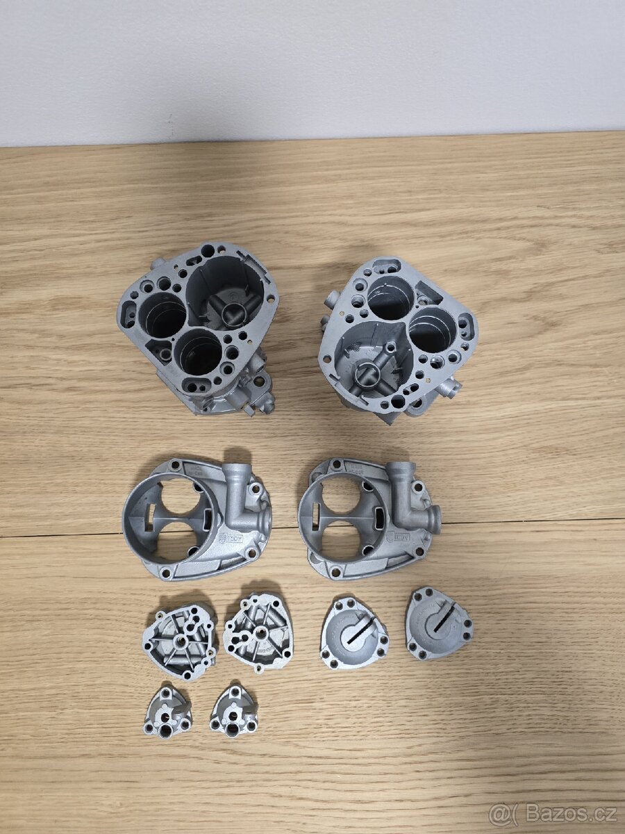 Vyčištěné těla karburátoru tatra 603 - 2