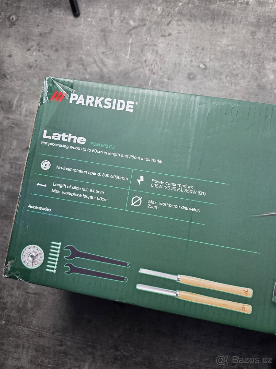 🛠️ Soustruh na dřevo Parkside – ÚPLNĚ NOVÝ - 2