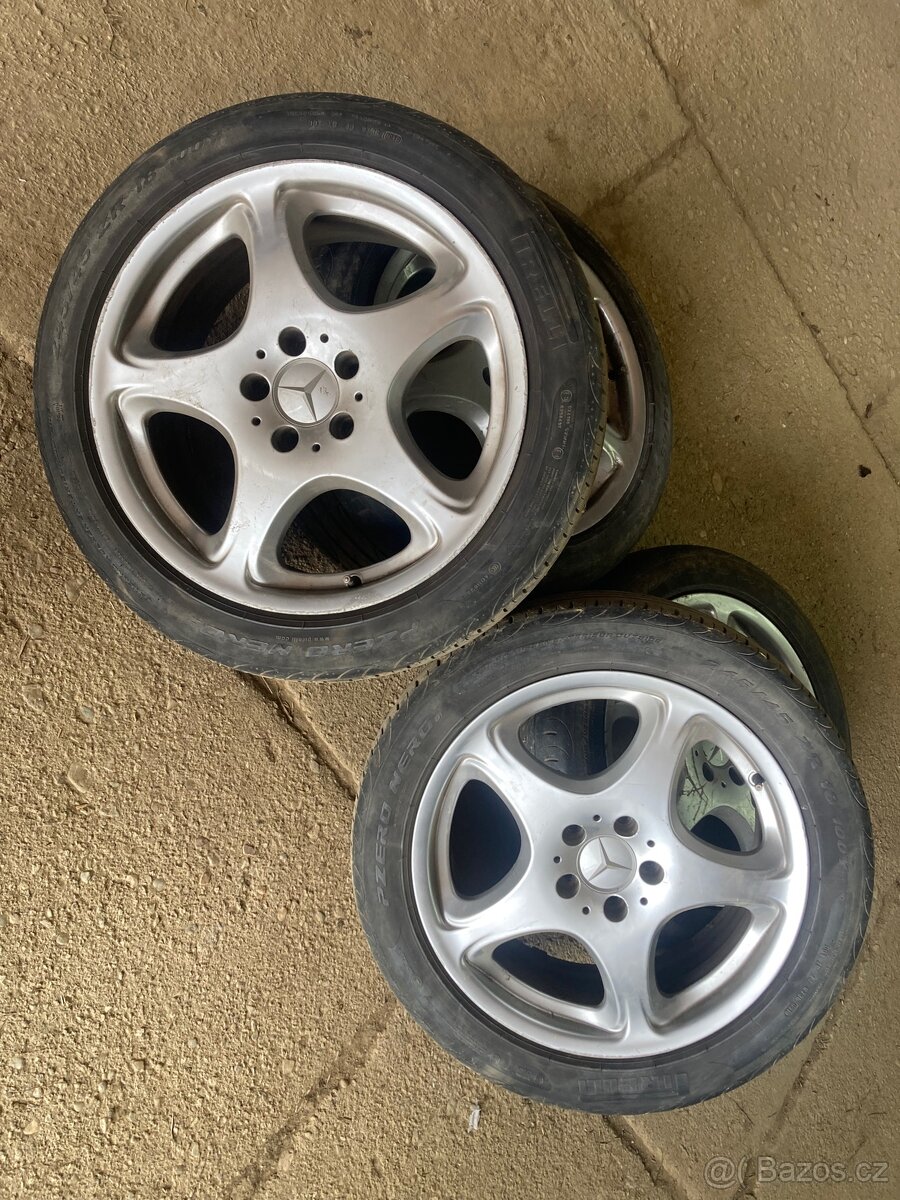 Sada originál Mercedes W220 245/45 R18 - 2