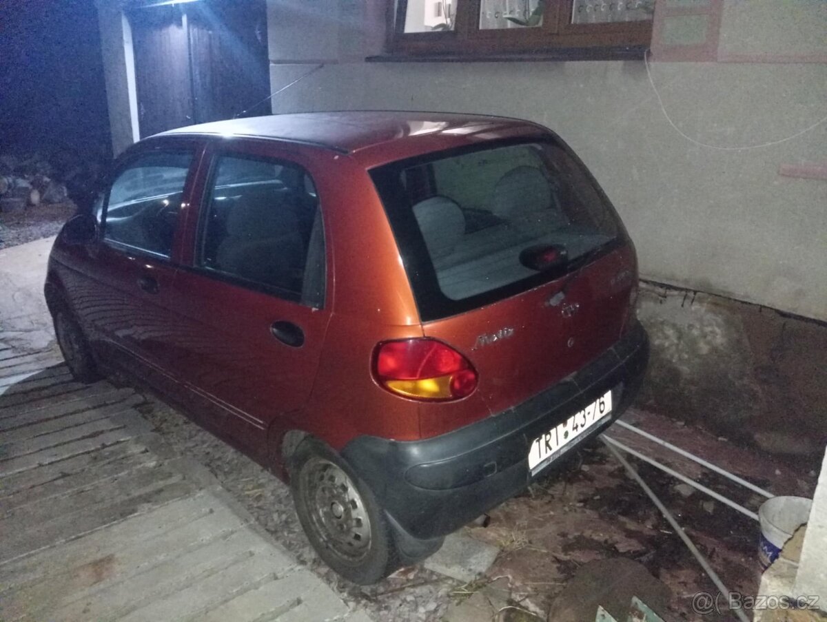 DAEWOO MATIZ 0.8 - jen 65000 KM najeto - 2