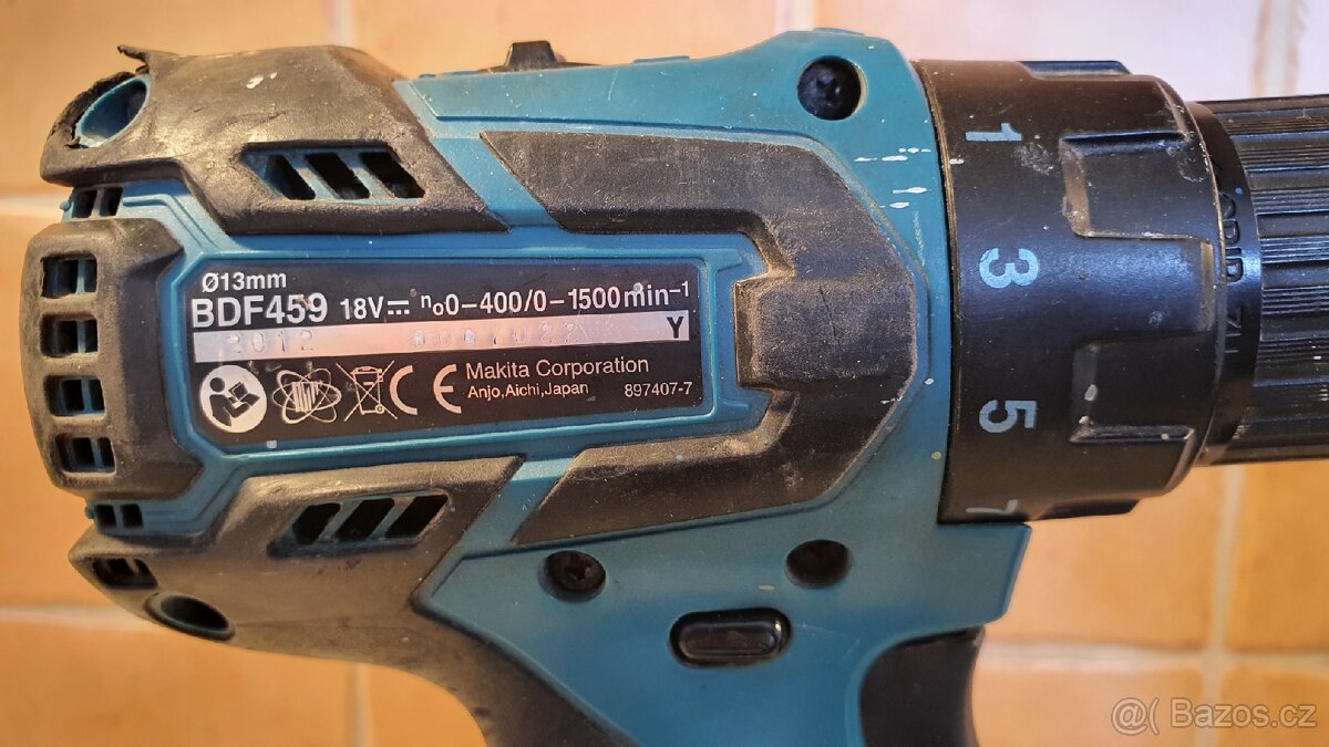 Aku vrtačka Makita BDF459RFE - 2