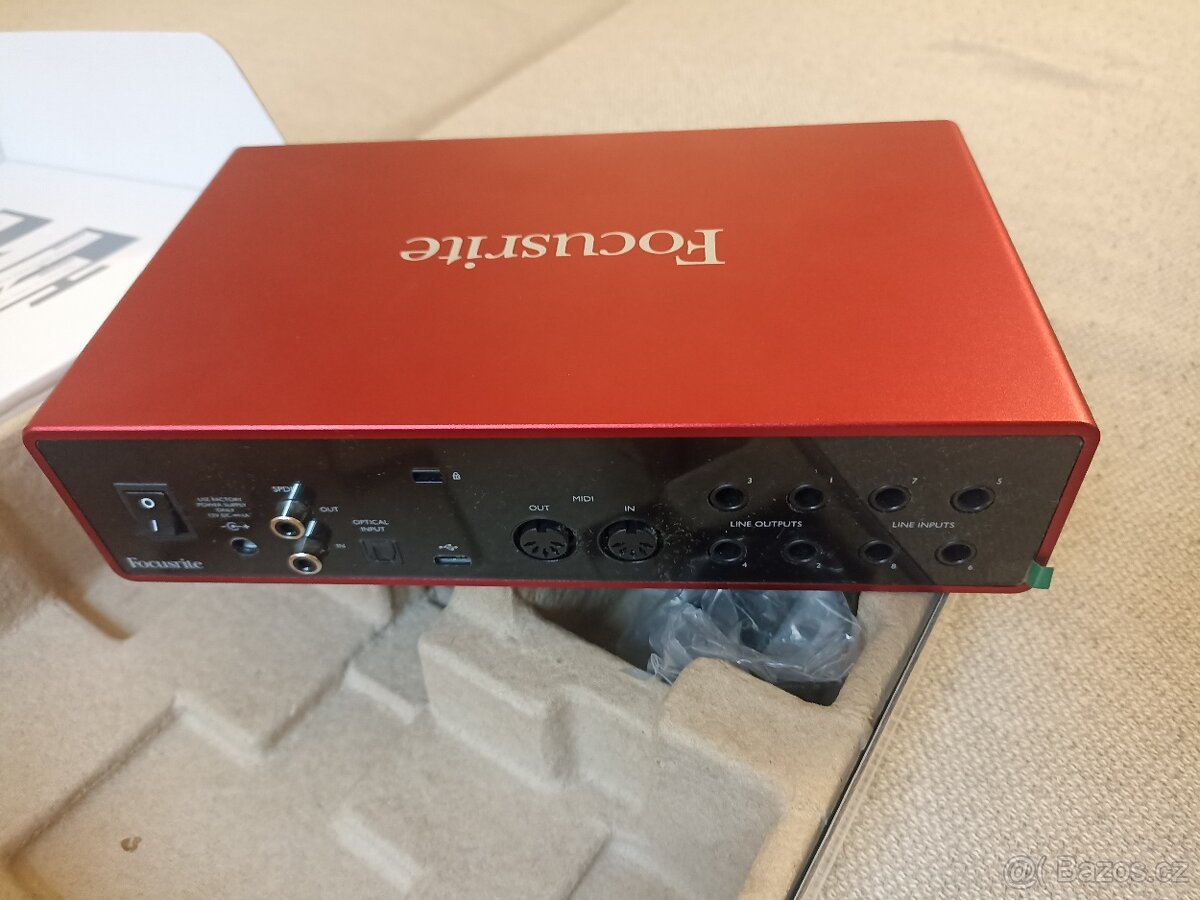 Focusrite Scarlett - 3rd GEN-stav jako nová - 2