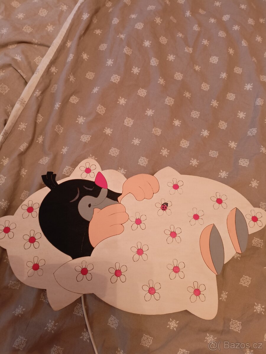 Dětská lampička dřevěná - 2