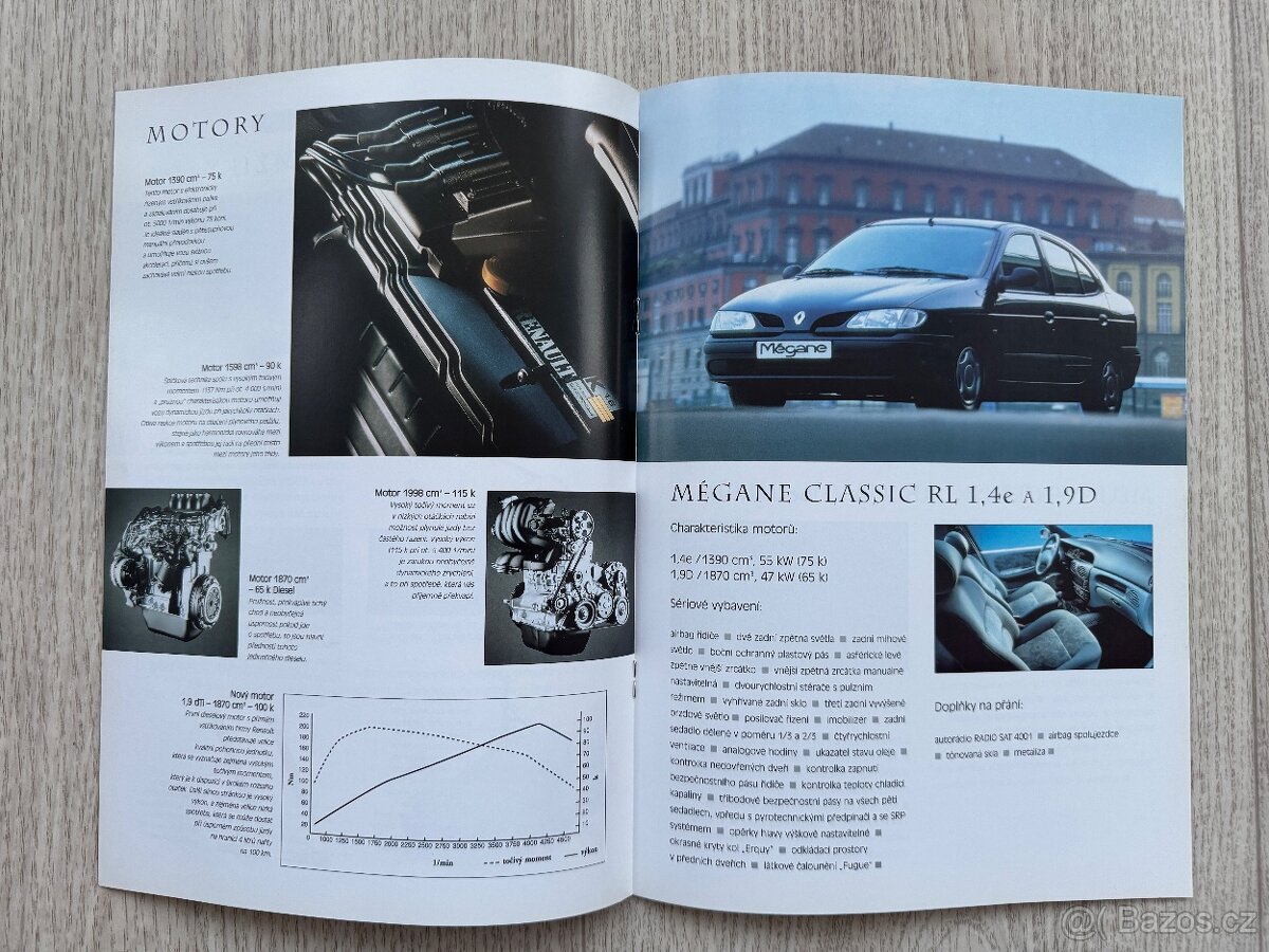 Renault Mégane Classic prospekt - 2