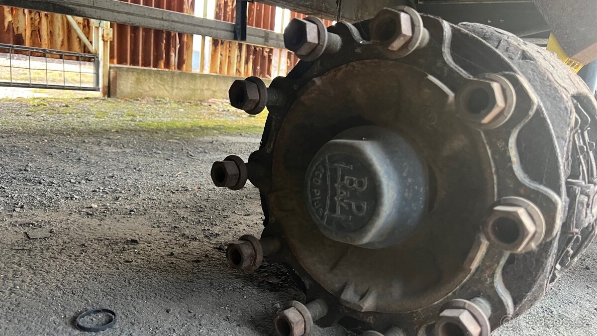 náprava BPW na návěs - 2