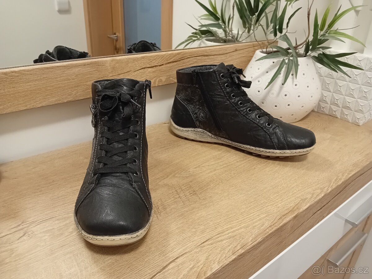 Remonte dámské kotníkové boty vel. 42 kožené - 2