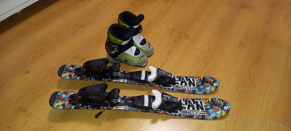Dětské lyže Ealan 70 + lyžáky Dalbello 155/165 ( 204 ) - 2