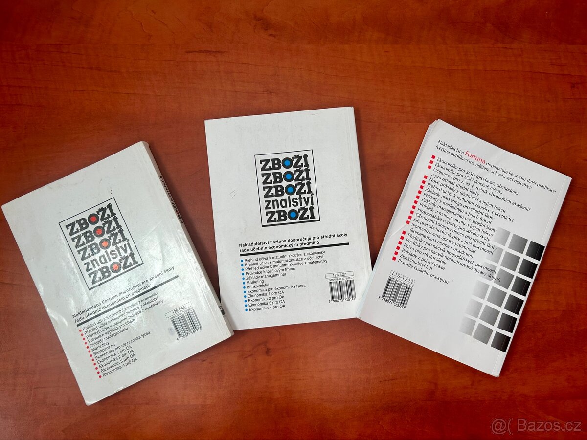 Učebnice Zbožíznalství I + II, Obchodní provoz - 2